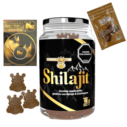Shilajit gomas con obsequios